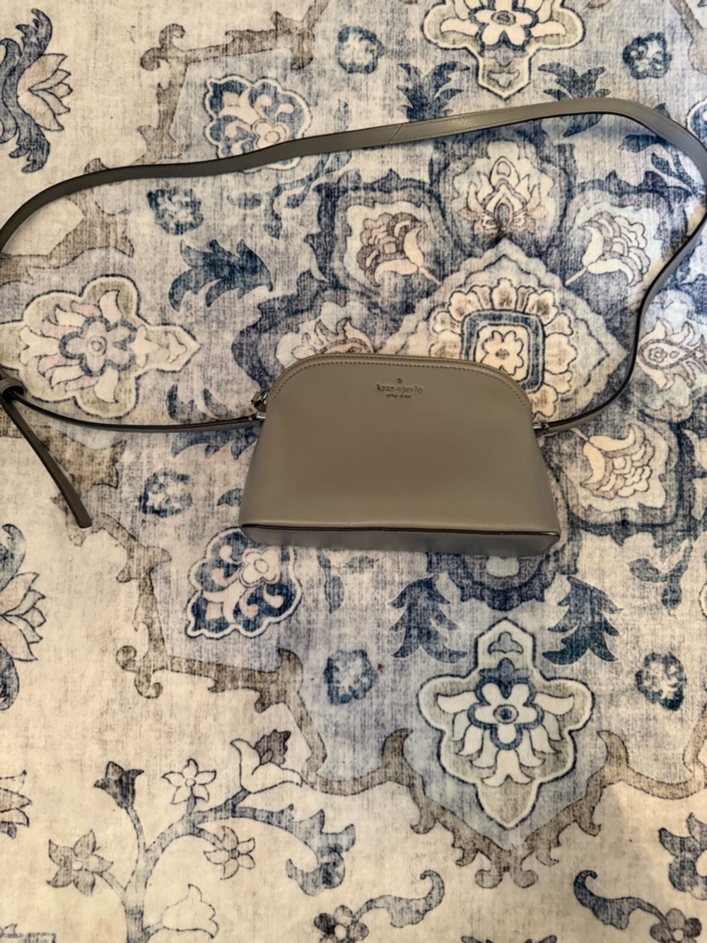 kate spade taupe dome crossbody bag